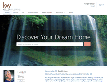 Tablet Screenshot of findhomesingreenvillesc.com